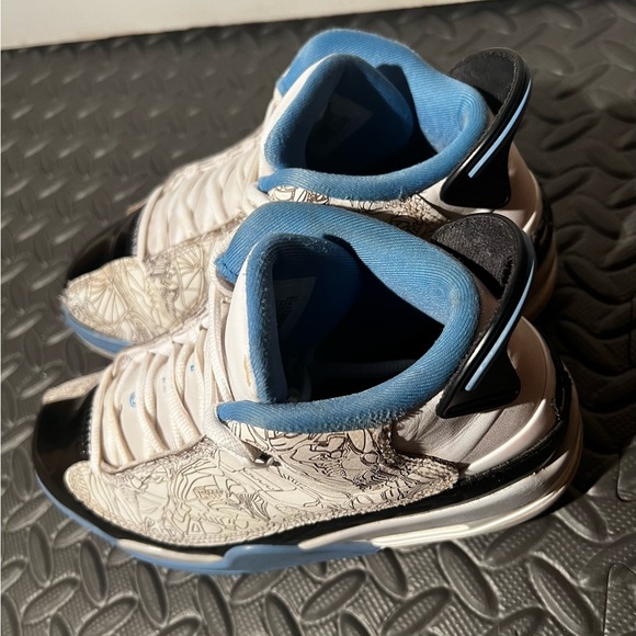 CLEAN Air Jordan Dub Zero UNC Blue size 6 Womens Retro shoes - Picture 2 of 7